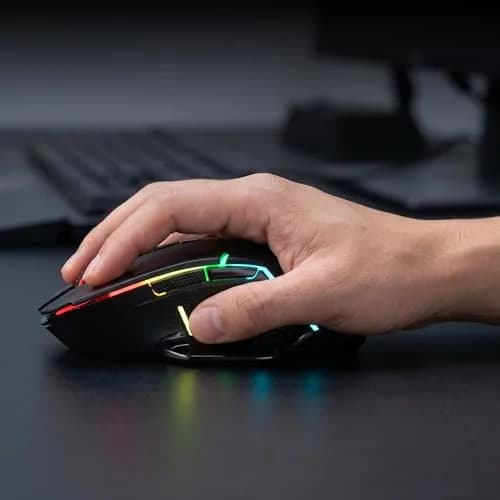 Redragon M690 MAX Wireless RGB Gaming Mouse 12800 DPI | 7 Macro Buttons, Rechargeable, Tri-Mode Connectivity thumbnail 7