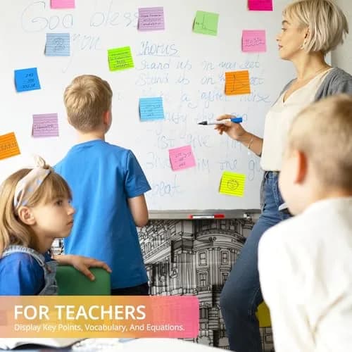 Taja Lined Sticky Notes 144 Pads 3x3 Inches 50 Sheets/Pad Bright | Bulk Pack for Office, Study & Daily Organization thumbnail 5