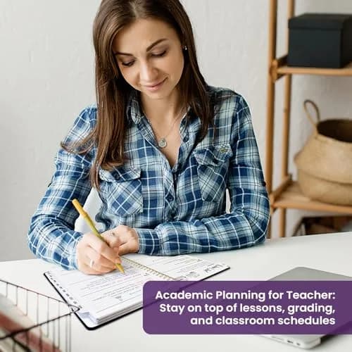 Taja Academic Planner 2026-2027, Jul 2026-Jun 2027 Monthly & Weekly Planner 16 cm (6.3") x 21.6 cm (8.5") | Acid-Free Paper thumbnail 7