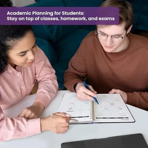 Taja Academic Planner 2026-2027, Jul 2026-Jun 2027 Monthly & Weekly Planner 146 Pages (A5 Size) thumbnail 6