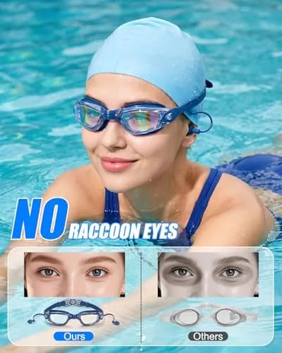 Aegend Swim Goggles Adult Youth | Clear Anti-Fog Lens, Leakproof Silicone Seal thumbnail 5