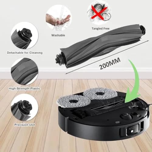 JoyBros Replacement Parts for Dreame X40 Ultra Complete L40 Ultra MOVA P10 P50 Pro Ultra Robot Vacuum Cleaner (15-Piece Set) thumbnail 3