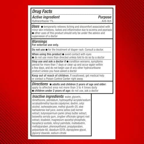Cortizone 10 Maximum Strength Intensive Healing Lotion for Eczema 1% Hydrocortisone 14 oz (4 x 3.5 oz) | Fast-Acting Anti-Itch Cream for Minor Skin Irritations thumbnail 9