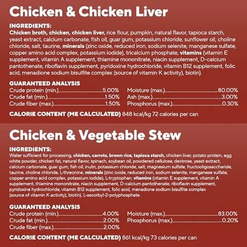 Dave's Pet Food Non Prescription Renal Cat Food Variety Pack 3 oz | Kidney Support with Quality Proteins thumbnail 6