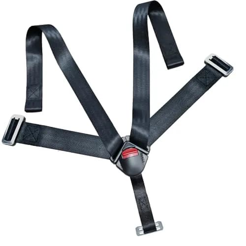 CaoXiong Universal 5 Point Baby Seat Chest Harness Clip Black | Safety Buckle for Strollers & Highchairs thumbnail 1