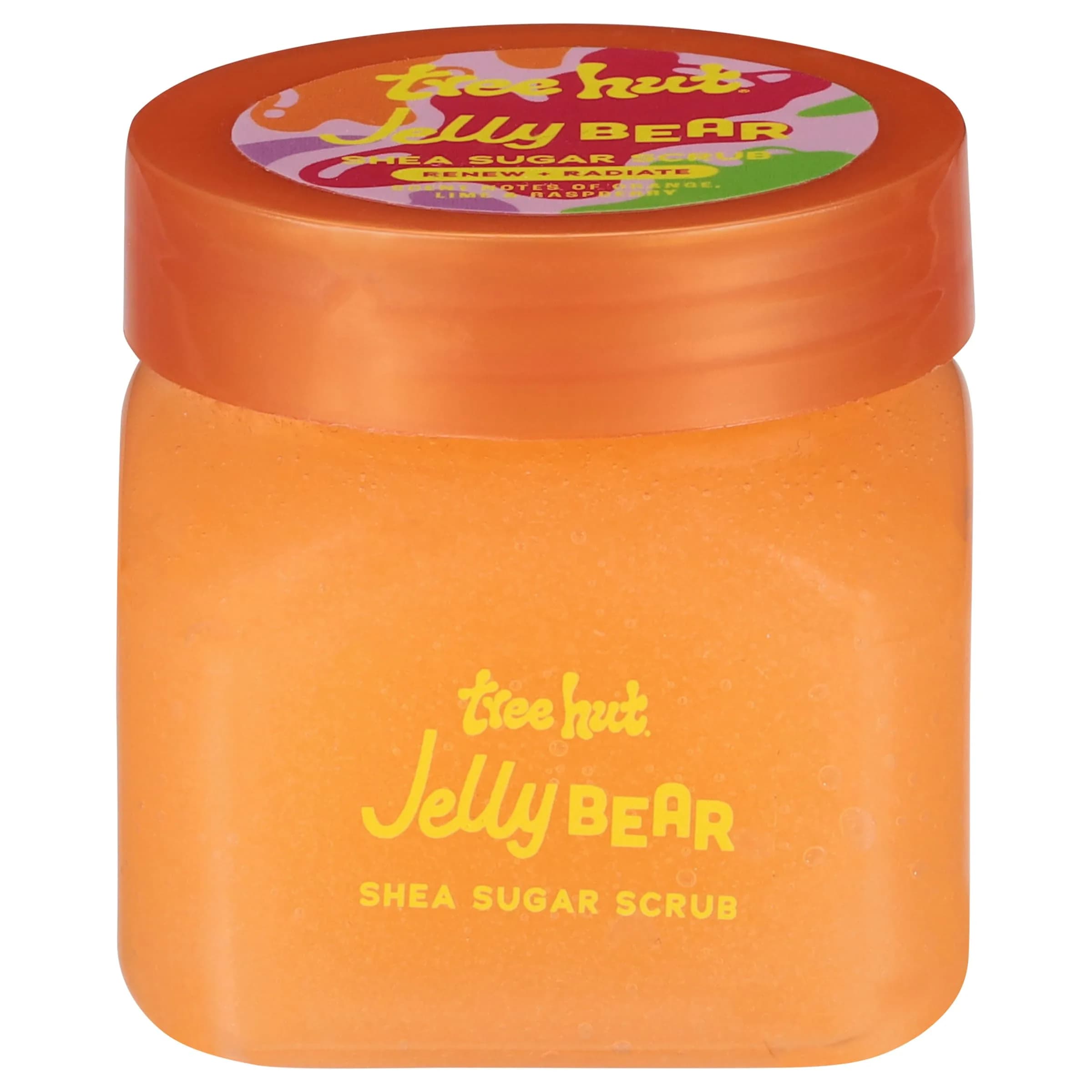 Tree Hut Mini Jelly Bear Shea Sugar Body Scrub 96ml (3.4 Oz) | Exfoliating & Nourishing Sugar Scrub for All Skin Types