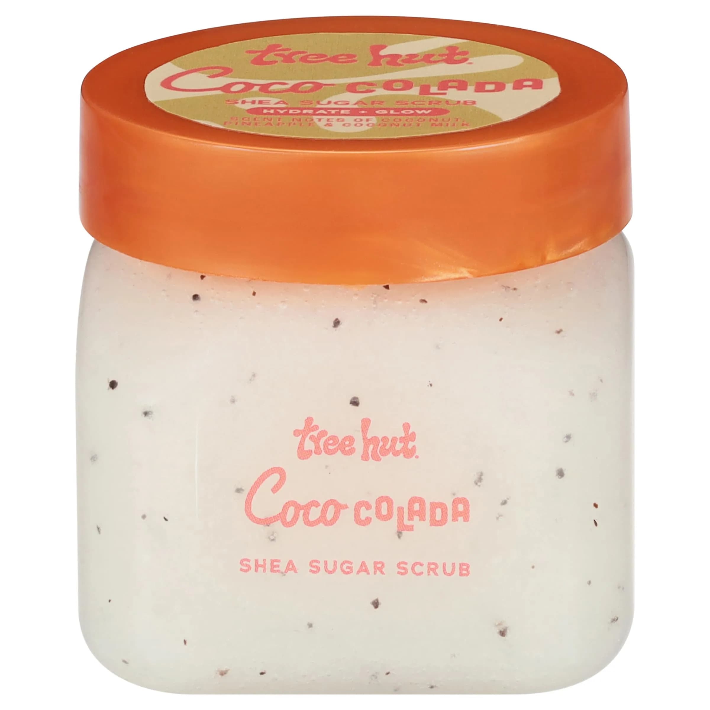 Tree Hut Mini Coco Colada Body Scrub 96g (3.4 Oz) | Exfoliating & Nourishing Sugar Scrub with Shea Butter