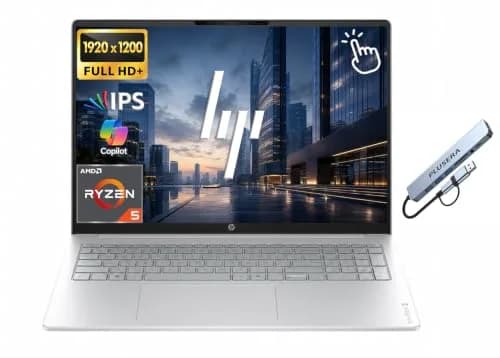 HP OmniBook 3 Touchscreen Business Laptop 16" WUXGA | AMD Ryzen 5, 8GB RAM, 512GB SSD thumbnail 1