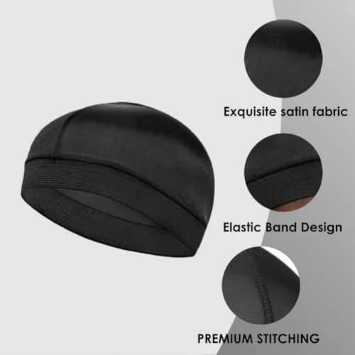 COCOSILK Satin Durag & Wave Cap Set | One Size Fits Most thumbnail 2
