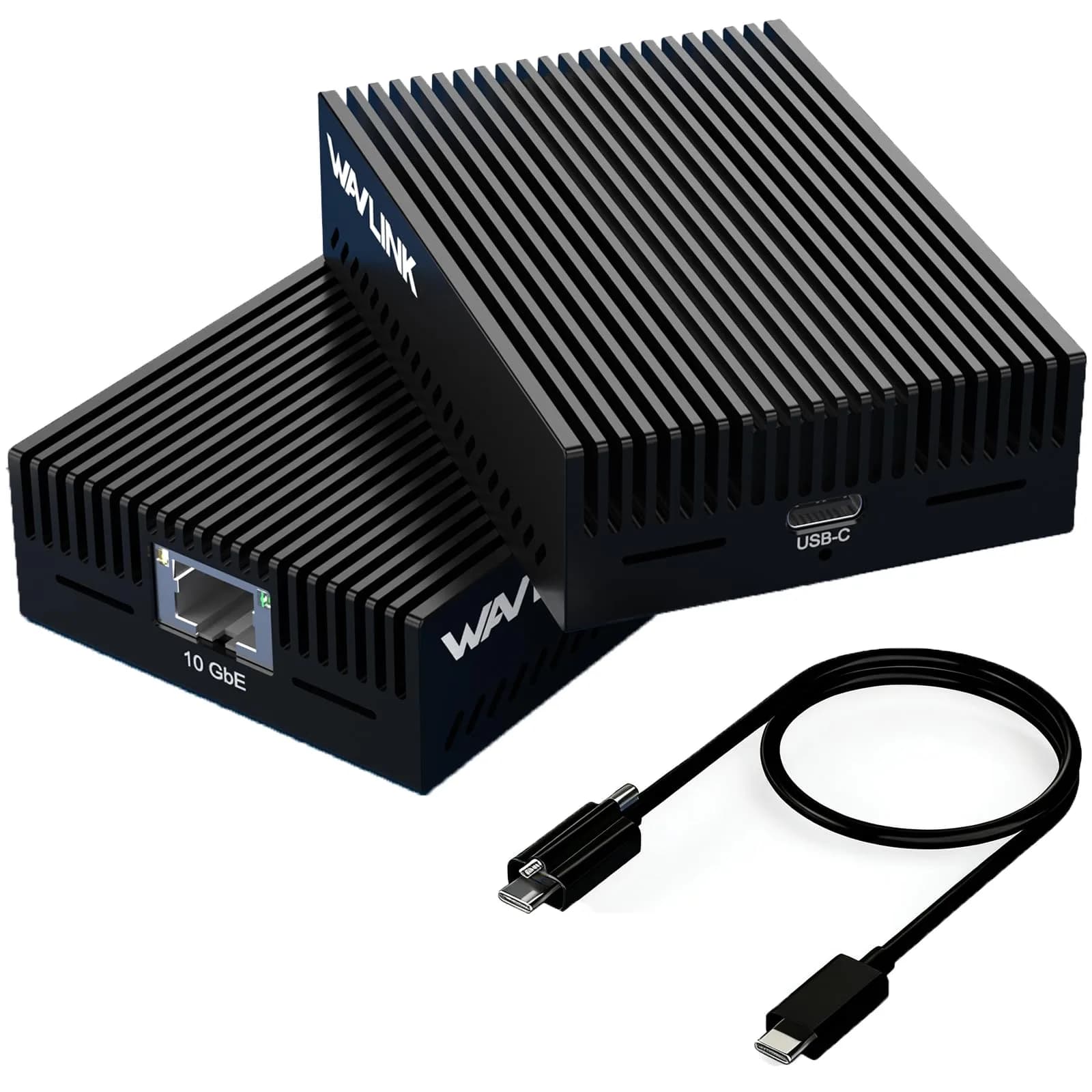 WAVLINK USB4 to 10Gbps Ethernet Adapter Supports Thunderbolt 3/4/5 & USB4 | True 10Gbps Wired Performance