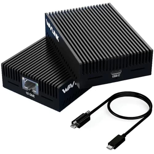 WAVLINK USB4 to 10Gbps Ethernet Adapter Supports Thunderbolt 3/4/5 & USB4 | True 10Gbps Wired Performance thumbnail 1