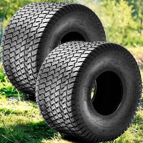 YINTATECH 20x10-8 Lawn Mower Tires Set of 2 | 4-Ply Tubeless for Lawn & Garden Vehicles thumbnail 2