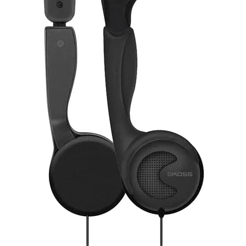 Koss KTXPro1 On-Ear Headphones Black | 60 Ohm Titanium Drivers, 15-25kHz Frequency Response thumbnail 2