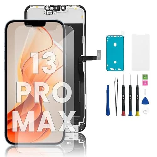 FFtopu iPhone 13 Pro Max Screen Replacement Kit 6.7" LCD Display with Tools & Screen Protector | Full HD Digitizer Assembly thumbnail 1