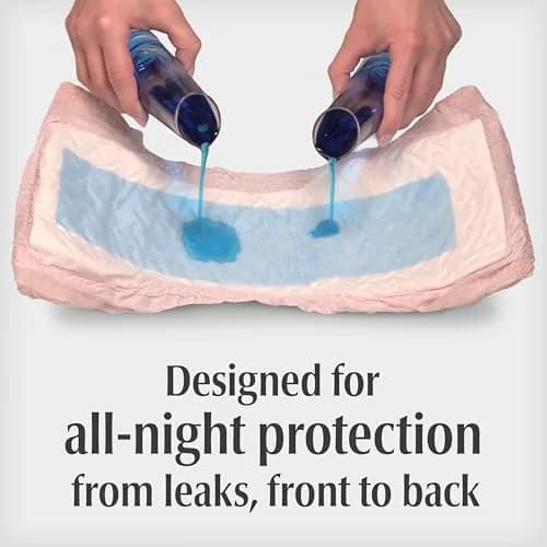 Depend Night Defense Adult Diapers for Women XXL 52 Count | Up to 12 Hours Overnight Protection thumbnail 7