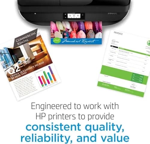 HP 67XL Black High-Yield & 67 CMY Standard Ink Cartridge Bundle | 240 Black Pages, 100 Color Pages thumbnail 7