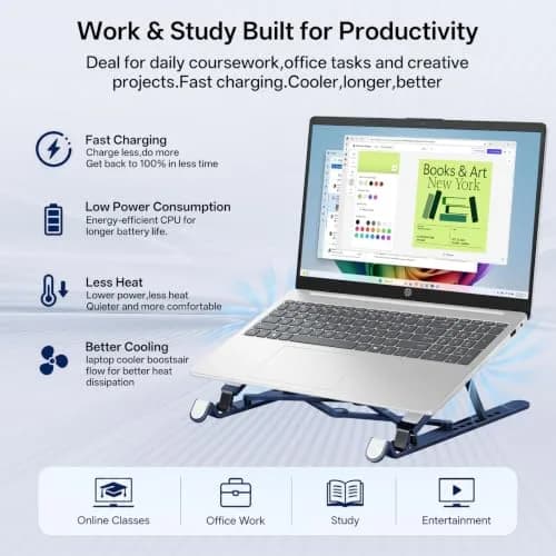 HP 15.6 Touchscreen Ultra 7 155H 2026 Edition AI Laptop,16GB DDR5 512GB SSD | 15.6 inch FHD Touch, Intel Core Ultra 7, Windows 11 thumbnail 7