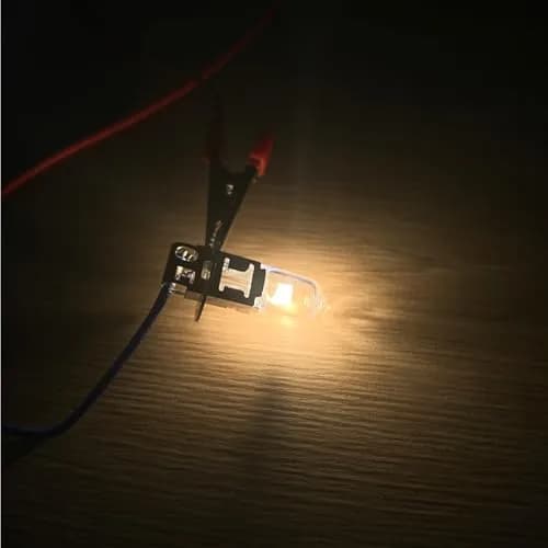 ALKOREY H3 12V 55W Car Headlight Bulb 3300K Warm White | Universal Halogen Low/High Beam thumbnail 4