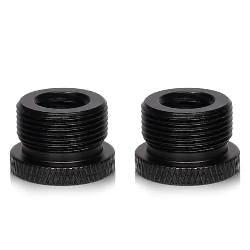 SAVITA 2pcs Mic Foot Adapter 3/8 à 5/8 | Aluminum Mount Accessory for Microphone Stand thumbnail 1