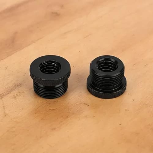 SAVITA 2pcs Mic Foot Adapter 3/8 à 5/8 | Aluminum Mount Accessory for Microphone Stand thumbnail 5