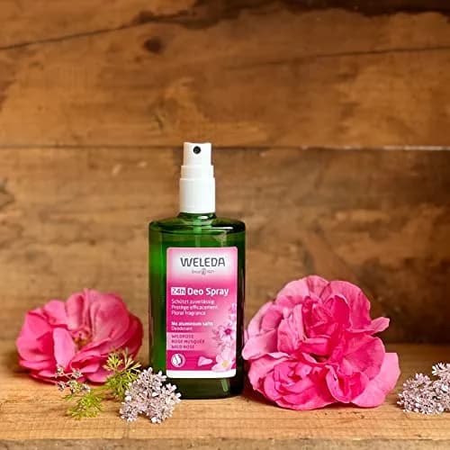 Weleda Wild Rose 24h Deodorant Spray 200ml (6.8 Fl Oz) | Natural Odor Control thumbnail 3