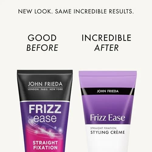 John Frieda Straight Fixation Styling Crème, 295ml (10 Fl Oz) | Fights Frizz for 24-Hour Straight Styles thumbnail 2