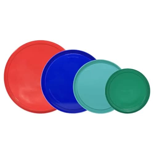 Pyrex Mixing Bowl Lids Set of 4 | Made in USA, BPA Free, Refrigerator & Microwave Safe thumbnail 2