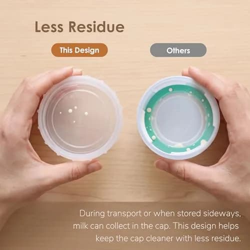 Maymom Travel Bottle Caps 6-Pack | Compatible with Philips Avent Natural & Anti-Colic Bottles (PP & Glass) and Selected Maymom Bottles (Transparent) thumbnail 8