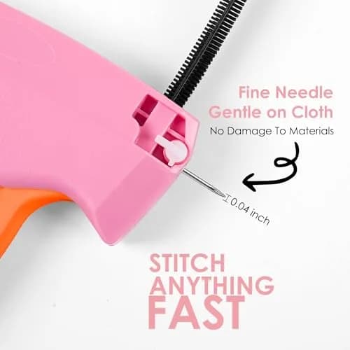 Scopck Handheld Stitch Gun for Clothes with 6 Needles & 4000 Fasteners | Quick Clothing Fixer thumbnail 3