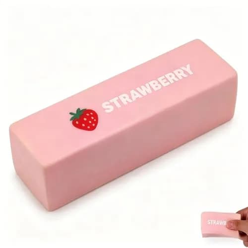 Generic Pink Butter Squeeze Stress Toy 14.5cm (5.71in) | Slow Rebound PU Toy for Kids thumbnail 1