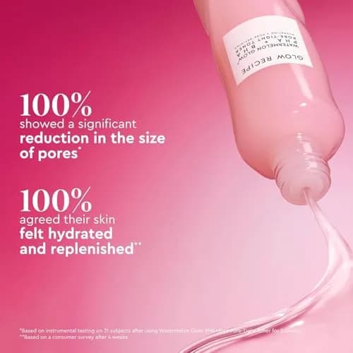 Glow Recipe Watermelon Glow PHA + BHA Pore-Tight Toner 150ml (5 Fl Oz) | Exfoliates & Hydrates for Poreless Skin thumbnail 8