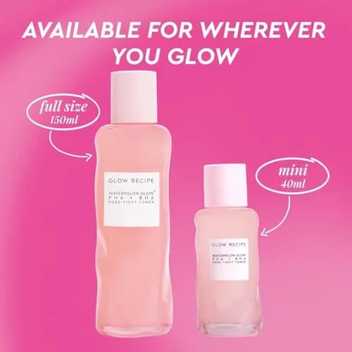 Glow Recipe Watermelon Glow PHA + BHA Pore-Tight Toner 150ml (5 Fl Oz) | Exfoliates & Hydrates for Poreless Skin thumbnail 9