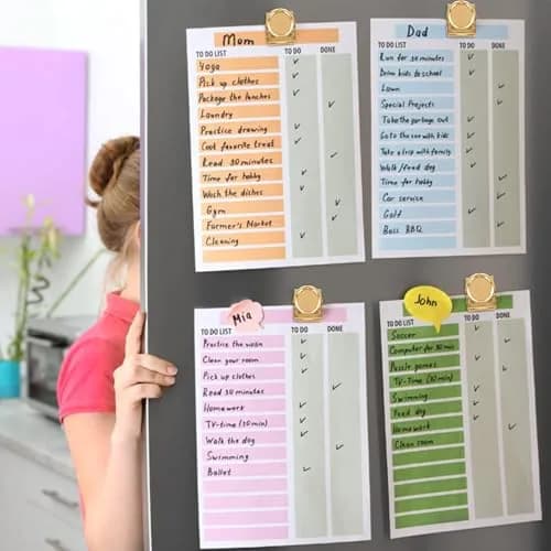 Thimmamma Magnetic Clips 1.5 inch | Heavy Duty Metal Magnet Clips for Whiteboard & Fridge thumbnail 8