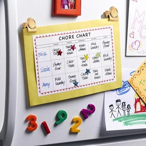 Thimmamma Magnetic Clips 1.5 inch | Heavy Duty Metal Magnet Clips for Whiteboard & Fridge thumbnail 3
