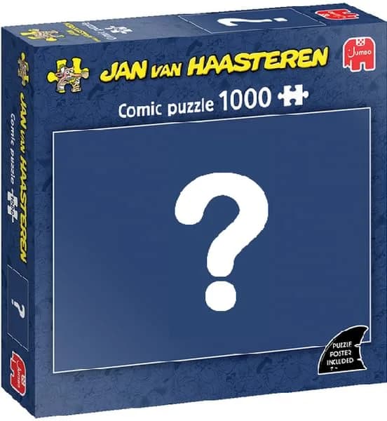Jan van Haasteren Murphy’s Law 1000 Piece Puzzle | Large 68x49cm Recycled Cardboard Adult Puzzle - main product image