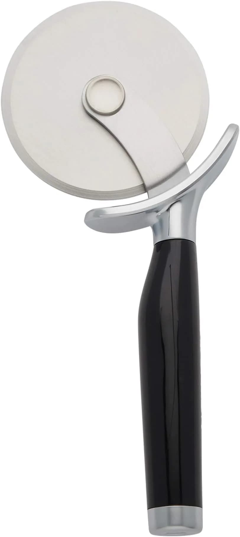 KitchenAid Classic Pizza Wheel with Sharp Blade & Finger Guard, 23cm (9-Inch) Pack of 12 | Slices Through Crusts, Pies & Dough