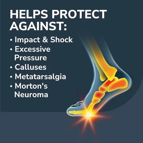 Dr. Scholl's Pain Relief Orthotics for Ball of Foot Pain | All-Day Support & Impact Absorption thumbnail 4