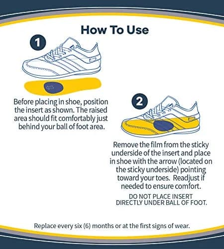 Dr. Scholl's Pain Relief Orthotics for Ball of Foot Pain | All-Day Support & Impact Absorption thumbnail 7
