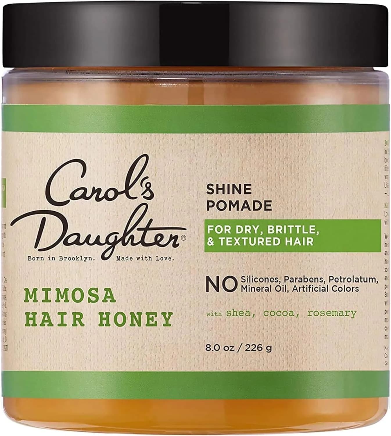 Carol's Daughter Mimosa Hair Honey Shine Pomade for Textured & Curly Hair - Shea Butter & Rosemary Oil, 8 fl oz (Pack of 6) | Moisturizes & Controls Frizz