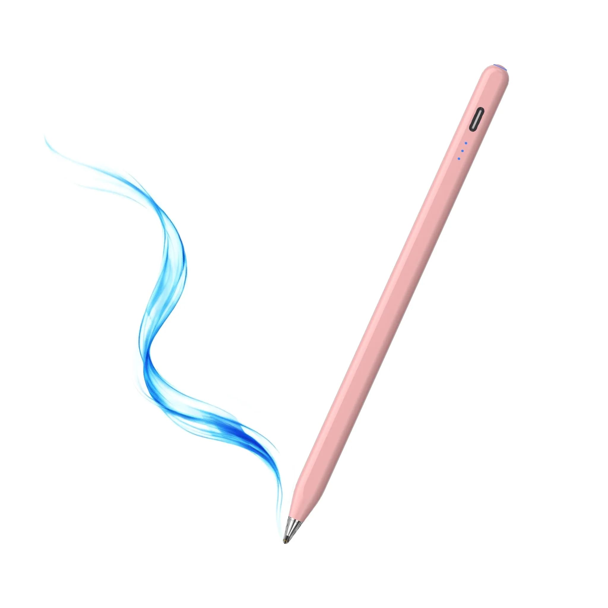 YJSK Rechargeable Stylus Pen for Samsung Galaxy Tab A11+/A11/A9+/A9 & Android Tablets, Precise Writing Pencil, 12-Hr Use, Auto Sleep, Pink — pink