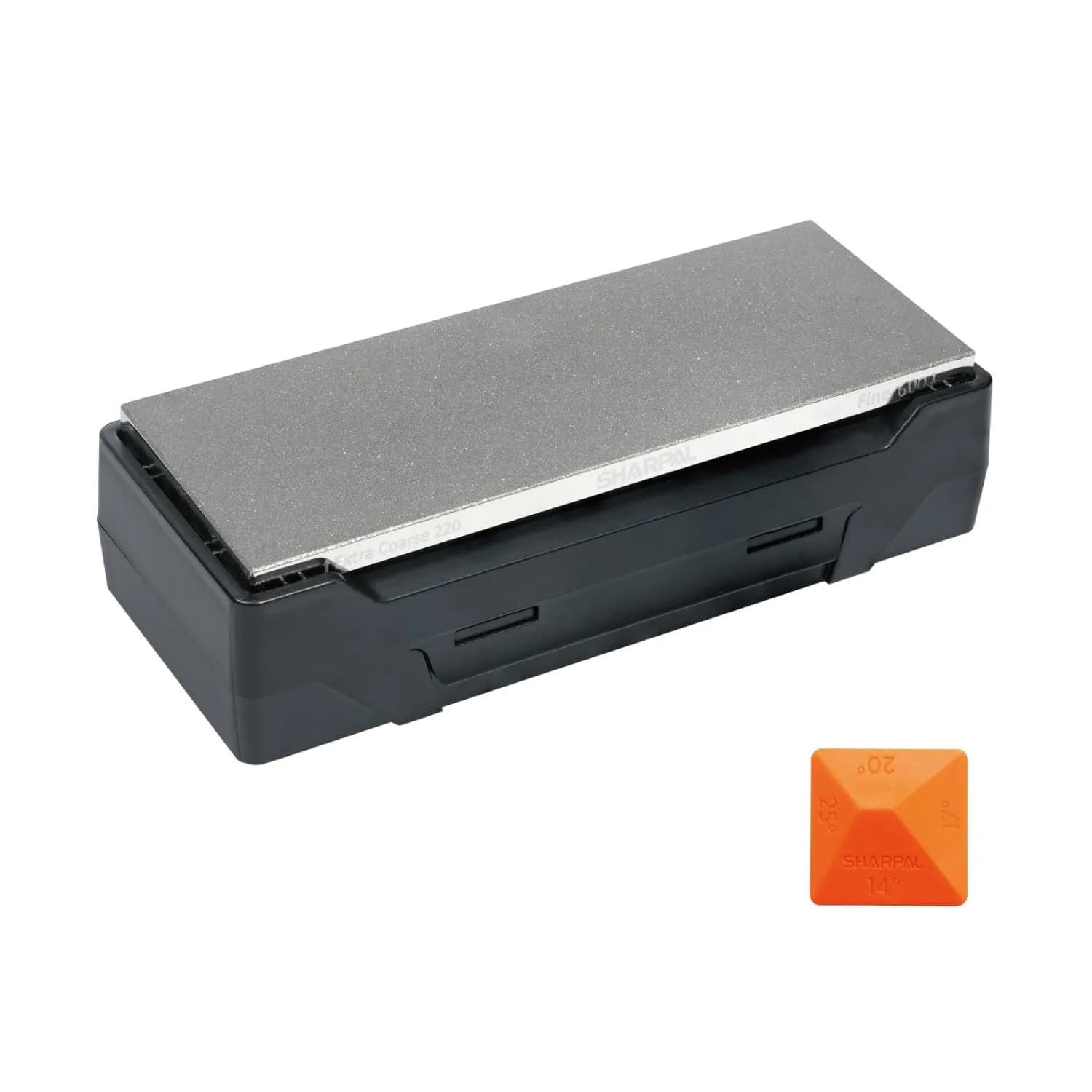 SHARPAL 162N Diamond Sharpening Stone 20.3 cm x 7.6 cm (8 in. x 3 in.) | Dual Grit Coarse 325 & Fine 1200 — 8 in