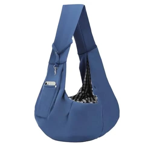 ARZQUT Dog and Cats Carrier Sling | Reversible Small Pet Carrier with Storage Pocket for Travel & Daily Use thumbnail 1