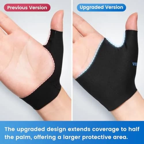 Velpeau Elastic Thumb Wrist Support Brace Large | Splashproof Compression Sleeve for Arthritis & Tendonitis thumbnail 2