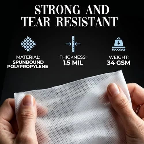Keep N Store Pack of 5 Anti-Scratch Dust Bags 5" x 8" | Breathable Cloth-Like Storage Pouches thumbnail 3