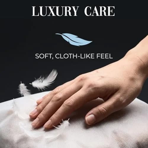 Keep N Store Pack of 50 Anti-Scratch Dust Bags 5" x 8" | Breathable Cloth-Like Storage for Handbags & Shoes thumbnail 4