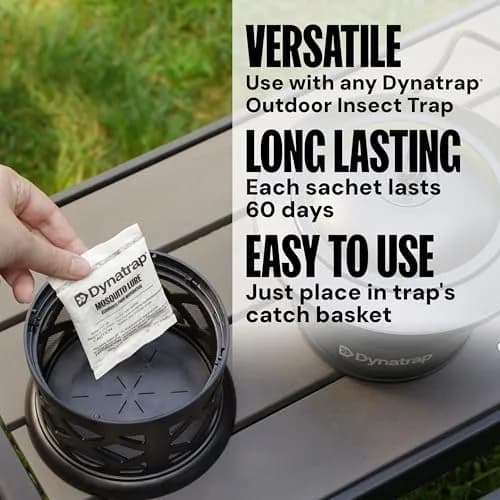 DynaTrap Mosquito Lure Sachet Pack of 2 | Lasts 60 Days, Effective Mosquito Attraction thumbnail 2
