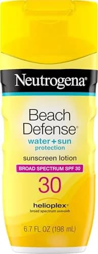Neutrogena Beach Defense SPF 30 Lotion 200ml (6.7 Fl Oz) | Hawaii Reef Act 104 Compliant thumbnail 1