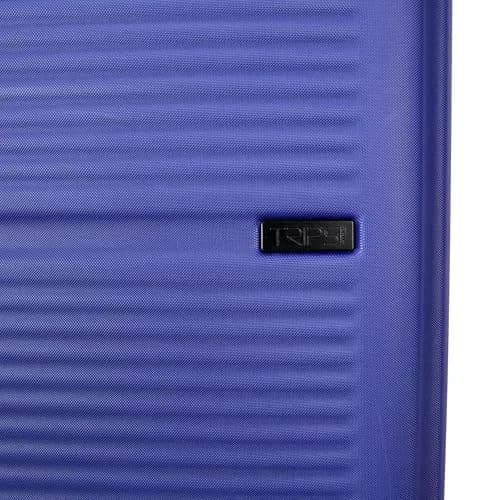 TRIPS AXIS 28-Inch Lightweight Durable Hardside Suitcase Navy | 8-Wheel Spinner with Tech-Ready Front thumbnail 6
