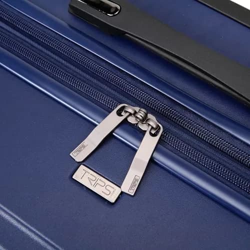 TRIPS EON 20-Inch Carry-On Lightweight Durable Hardside 8-Wheel Spinner Cabin Size Luggage, Blue Ribbon | Abrasion-Resistant ABS Shell thumbnail 3