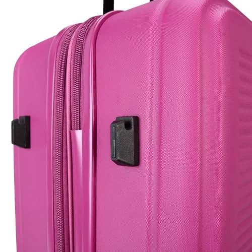 TRIPS AXIS 28-Inch Lightweight Durable Hardside Suitcase Deep Orchid | 8-Wheel Spinner with Tech-Ready Front thumbnail 7
